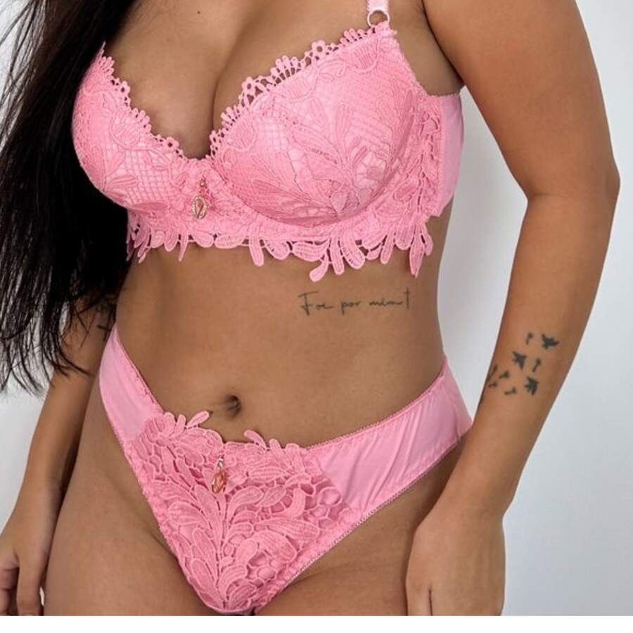 IMPORTED FOREIGN LINGERIE SET C&M ASSORTED COLORS - Màu be - Xem 1