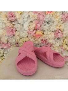 X-Cloud Traced Platform Sandal Comfortable And Lightweight Flip Flop - Màu Hồng baby - Xem 5