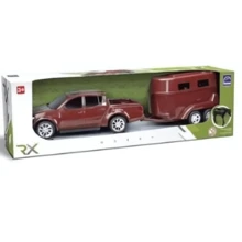 RX L200 Pick-Up Truck With Caretinha Trailer And Horse - Roma Brinquedos - 鏽棕色 - 查看 7