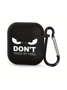 Red Spider Design Wireless Bluetooth Earphone Covers, Soft Case Compatible With Airpod Pro 2nd/3rd/4th Generation, Unisex