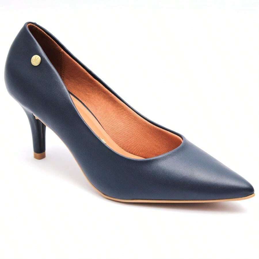 Vizzano Women's Pumps, Low Thin Heel, Soft, Original - 藏蓝色 - 查看 1