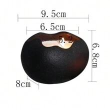 Creative Eggshell Ceramic Candle Cup, Empty Cup, High-Aesthetic Aroma Candle Holder, Simple Gift Candle Holder Ornament,Room Decor,Gifts Birthday Graduation