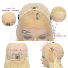 613 Lace Front Wig Human Hair 30 Inch 13x4 Straight Blonde Lace Front Wigs Human Hair Pre Plucked With Baby Hair 613 HD Transparent Lace Frontal Wig Blonde Wig Human Hair - S613 - 查看 11