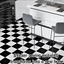 Rutschfeste Bodensticker für Badezimmer, selbstklebende wasserdichte Fliesensticker Wandaufkleber für Küche, Balkon, Esstisch-Matten, Schrankauszüge, Tapeten, Tischmatten, Raumdekoration, geeignet um Ölflecken und Feuchtigkeit zu verhindern, passend für Küchen, Esszimmer, Wohnzimmer, Schränke, Kleiderschränke, Familiengeschenke, Weihnachtsdekoration, Haushaltsgeschenke, Weihnachtsparty