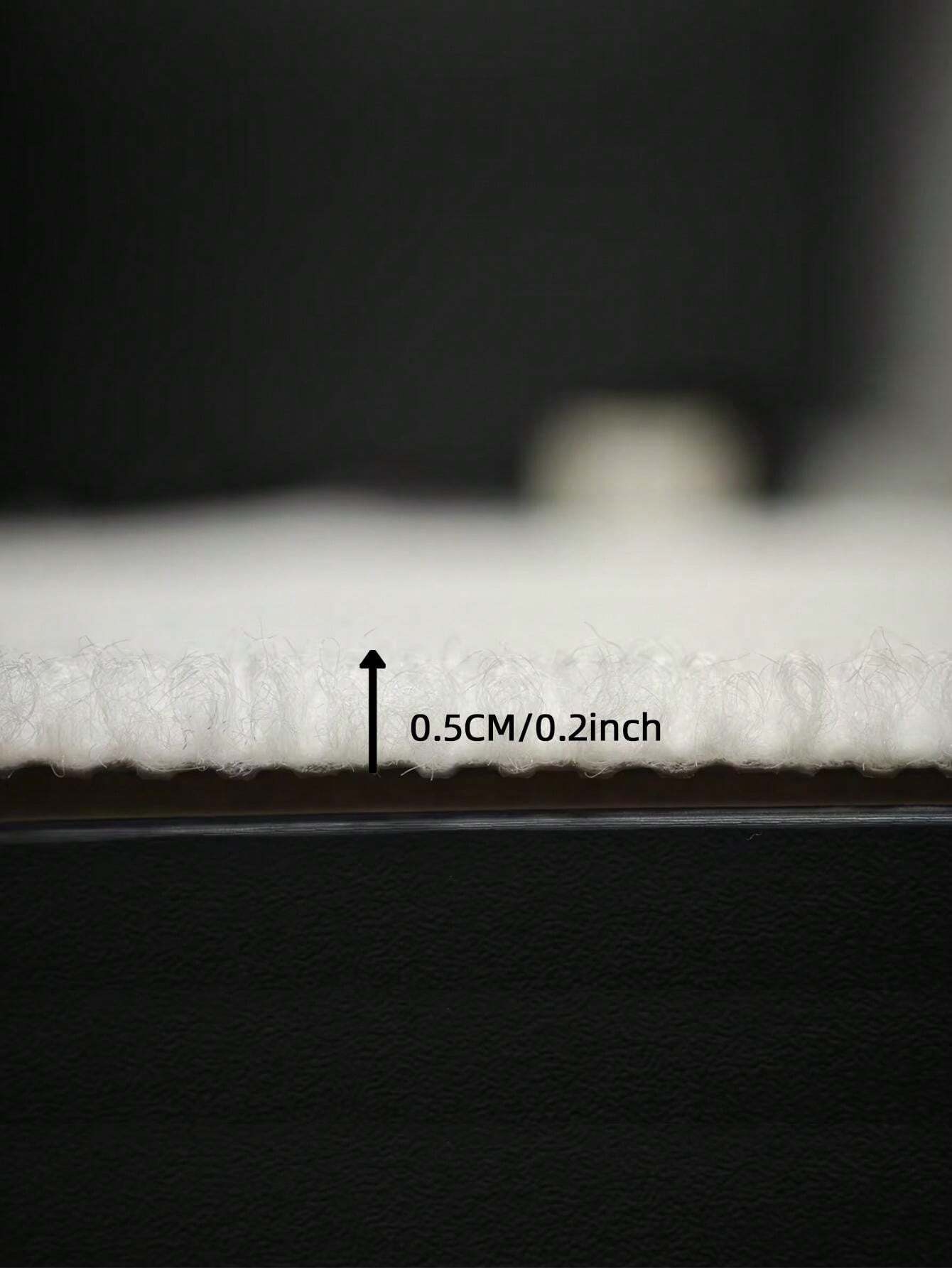 1pc Tableware Letter Printed Kitchen Mat, Modern Style Polyester Fiber