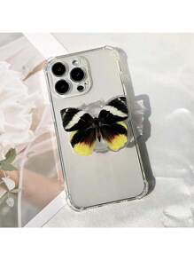 1 件蝴蝶滴管手机气囊支架，可伸缩透明气囊支架，自由飞行蝴蝶手机支架兼容 、Android 手机，生日、家庭、朋友礼物推拉式手机握把，手机配件 - 彩色 - 查看 7