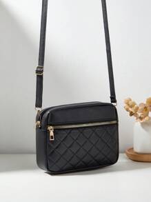 时尚简约菱格纹多口袋女士背包，绗缝蝴蝶通勤包，旅行包，休闲包，运动包，相机包，单肩包，斜挎包，钱包，零钱包，学院风背包，商务休闲包，个性礼物，闺蜜包，轻便