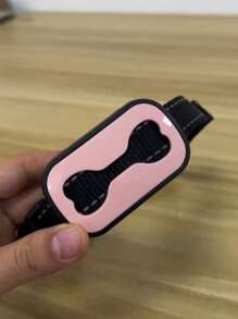 1pc Rechargeable Anti-Bark Dog Collar With Vibration + Beep Warning, 7 Sensitivity Levels, Waterproof, Suitable For Small/Medium/Large Dogs Training