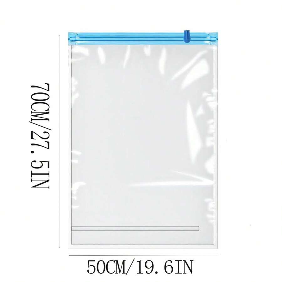 1PC Travel Compression Bags, Vacuum Bags For Travel Organizer Space