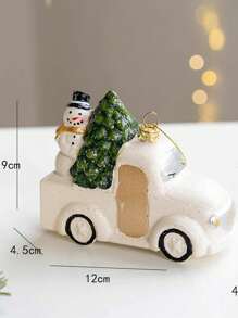 1pc Đồ trang trí Giáng sinh bằng nhựa 2024 cho nhà Quà tặng Giáng sinh Đồ trang trí Giáng sinh Năm mới 2024 - 1 cái - Xem 5