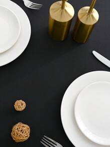 1 件长方形桌布 - 适用于自助餐桌、节日派对、晚宴、婚礼和婴儿洗礼、家居装饰、防水桌布、布艺桌布 - 长方形桌布