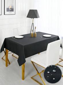 1 件长方形桌布 - 适用于自助餐桌、节日派对、晚宴、婚礼和婴儿洗礼、家居装饰、防水桌布、布艺桌布 - 长方形桌布