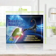 12pcs/Set Knee Patch, Joint Care Patches With Breathable And Heat Therapy Feature - Multicolor - View 13