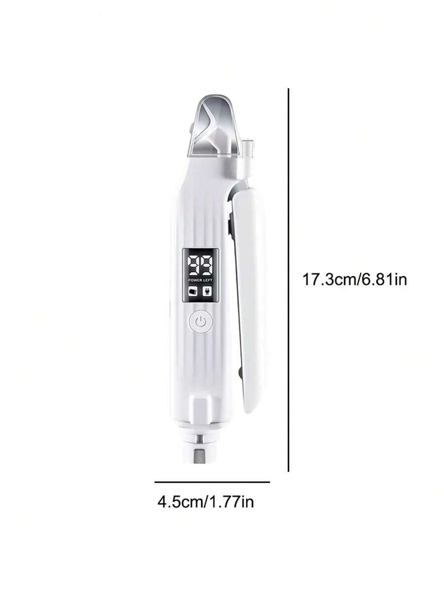 New 2In1 Smart Pet Nail Clipper For Dogs & Cats, Electric Pet Nail