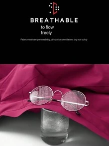 女士户外抓绒外套，加厚设计，适合徒步、露营、旅行、登山、户外工作、冬季、滑雪等活动。 - 酒紅色 - 查看 5