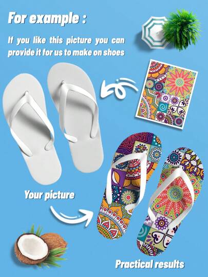 Chanclas personalizadas para mujer, sandalias tipo chancla con foto 3D personalizada, cómodas para interiores, exteriores, playa, hogar, regalo para amante, madre, padre, prometida, familia, amigos, hermanos
