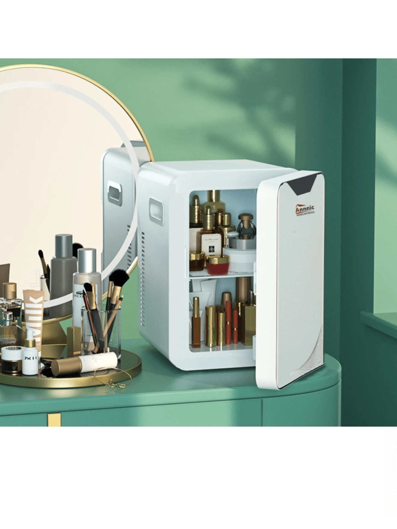 Home Car 2In1 Mini Refrigerator, 4L Cold And Hot DualPurpose