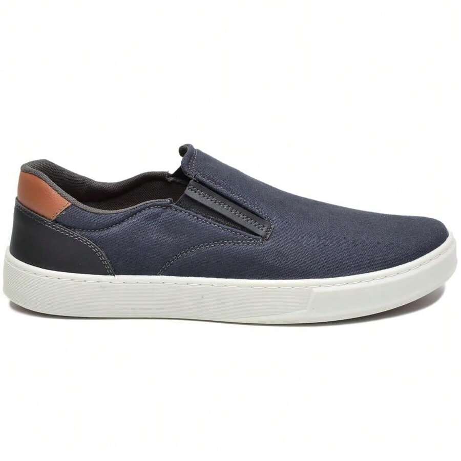Men's Casual Sneakers Comfortable And Easy To Fit - Màu xanh hải quân - Xem 1