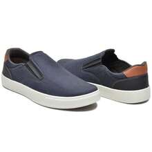 Men's Casual Sneakers Comfortable And Easy To Fit - Màu xanh hải quân - Xem 2