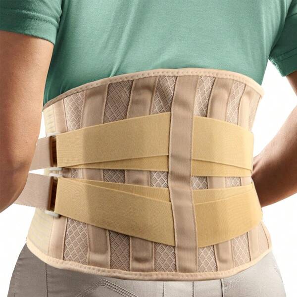 Pas ortopedyczny na dolną część pleców dla mężczyzn i kobiet, oddychający, podtrzymujący odcinek lędźwiowy kręgosłupa, do pracy, biegania, codziennej aktywności, akcesoria do siłowni, pasy lędźwiowe