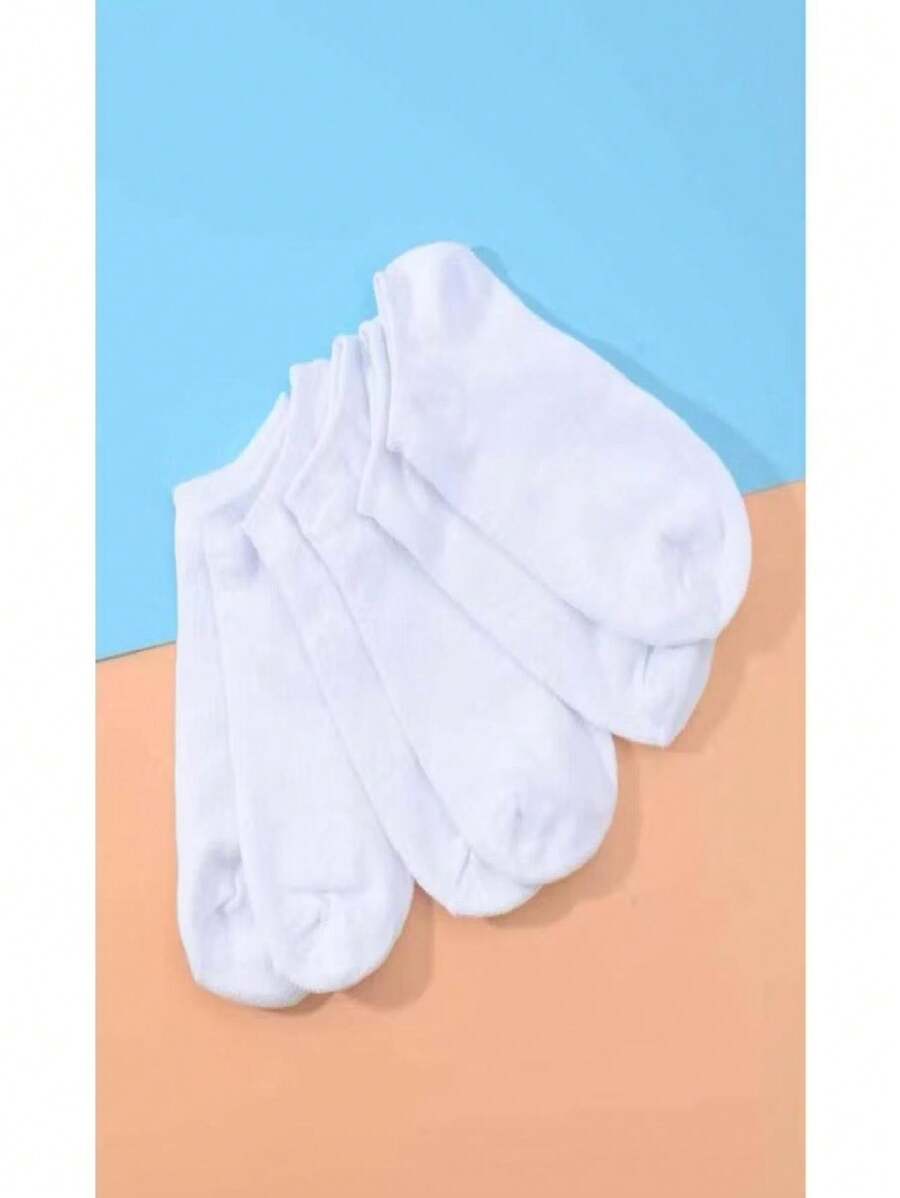 Kit 12 Pairs Of Men's And Women's Unisex Sock Socks - 白色 - 查看 1