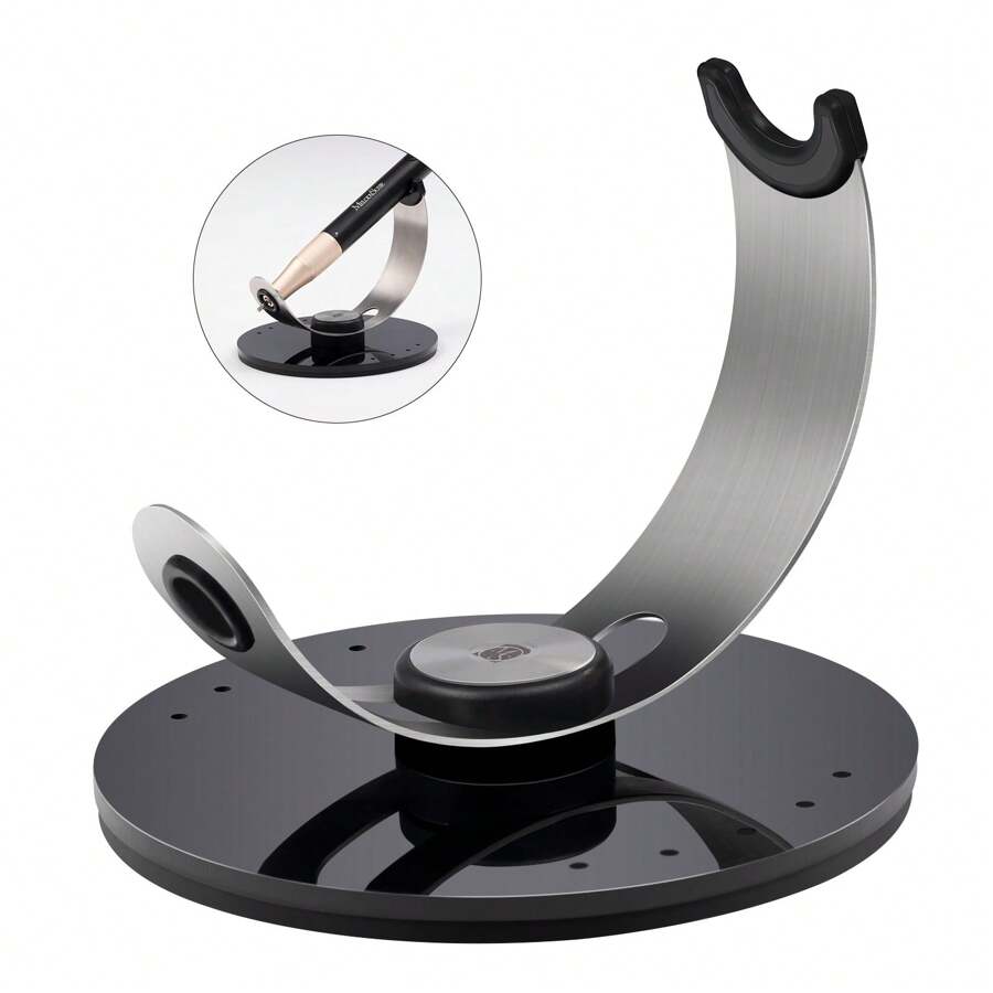 MelodySusie Nail Drill Holder, Nail Drill Pen & Bits Stand,10 Holes Acrylic Nail Drill Bits Holder, Professional Nail Drill Organizer PC120I,PC120B,PC180F,PC180E,PC150C,PC120B,PM170F,Christmas Gifts - 黑色 - 查看 1