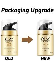 Olay 多功能紧致保湿霜，抗衰老，减少皱纹，紧致肌肤，50克（1.75盎司）瓶装，淡雅香氛，乳霜质地，易于吸收，修复7大肌肤问题，蕴含绿茶提取物和维生素E，多效合一，保湿滋养，补水保湿，适合所有肤质，修复受损肌肤，日常护理，夜间修护，节日礼物，旅行装 - 7合1多效晚霜 - 查看 9