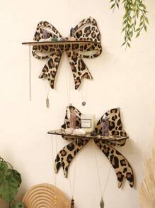 Leopard Print Bow