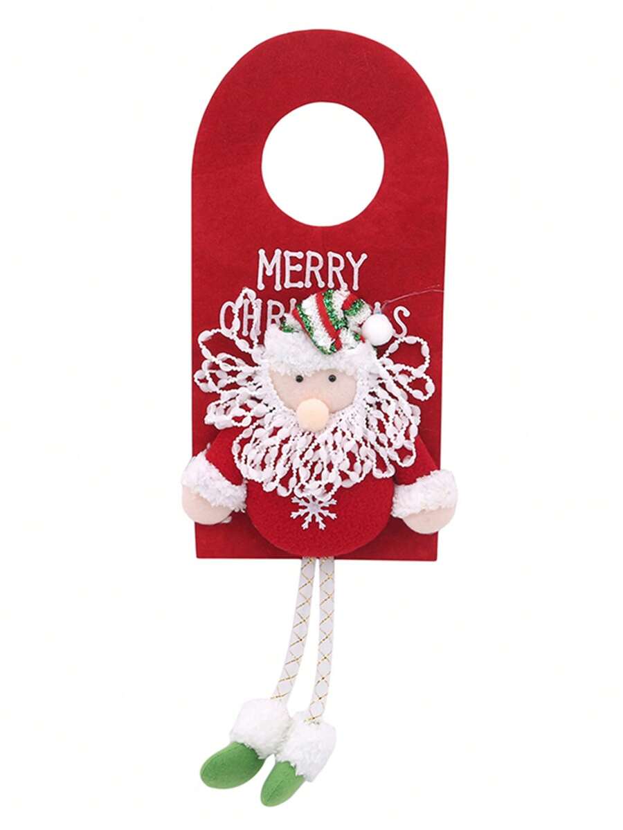 1pcChristmas Decorations, Window Display Ornaments, Cartoon Old Man