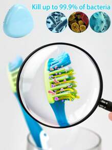 Portable Toothbrush Cleaner Case Rechargeable Toothbrush Sanitizer Cover With U V-C Light, Travel Toothbrush Holder - Blue - View 4