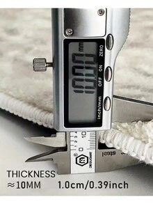 1 Stück Lebkuchenmann Teppich, Fröhliche Weihnachten Teppich, Weihnachtsschmuck/-dekorationen, Weihnachtsplätzchen Teppich, dicker Weihnachtsteppich für Wohnzimmer, Schlafzimmer, Eingangsbereich, Küche, Badezimmer, Spielzimmer, Arbeitszimmer, Plüsch, flauschig, Herbst/Winter - Verschiedenfarbig - Übersicht 10