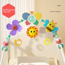 Newborn Baby Crib Mobile Hanging Toy, Car Seat Stroller Activity Rattles For Infant Stimulation And Entertainment - Multicolor - View 10