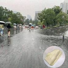 1 Pair Of Latex Waterproof Non-Slip Shoe Covers, Reusable, Waterproof Protection, Outdoor Latex Rain Boots Waterproof Shoe Cover That Can Be Reused For Rain Prevention. Multiple Colors To Choose From Suitable For Rainy Days, Grasslands, And Clean Use( Suitable For Sizes 41-47) Travel Essentials Travel Accessories Travel Must Haves Beach Vacation Summer Holiday School Accessories Back To School Supplies Stuff - Multicolor - View 4