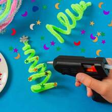 Large Dual Voltage Hot Glue Gun + 10 Thick Sticks - Choose Your Kit - 手槍 + 10 根警棍 - 查看 5