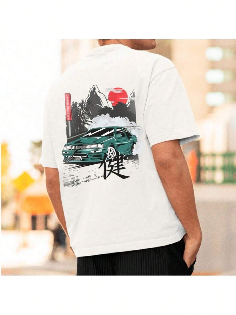 Drift T-Shirt Comfortable 100% Cotton Men's Women's Premium Mesh