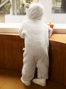 Balabala Baby Printed Romper Cute And Fun Full-Printed Winter Outfit