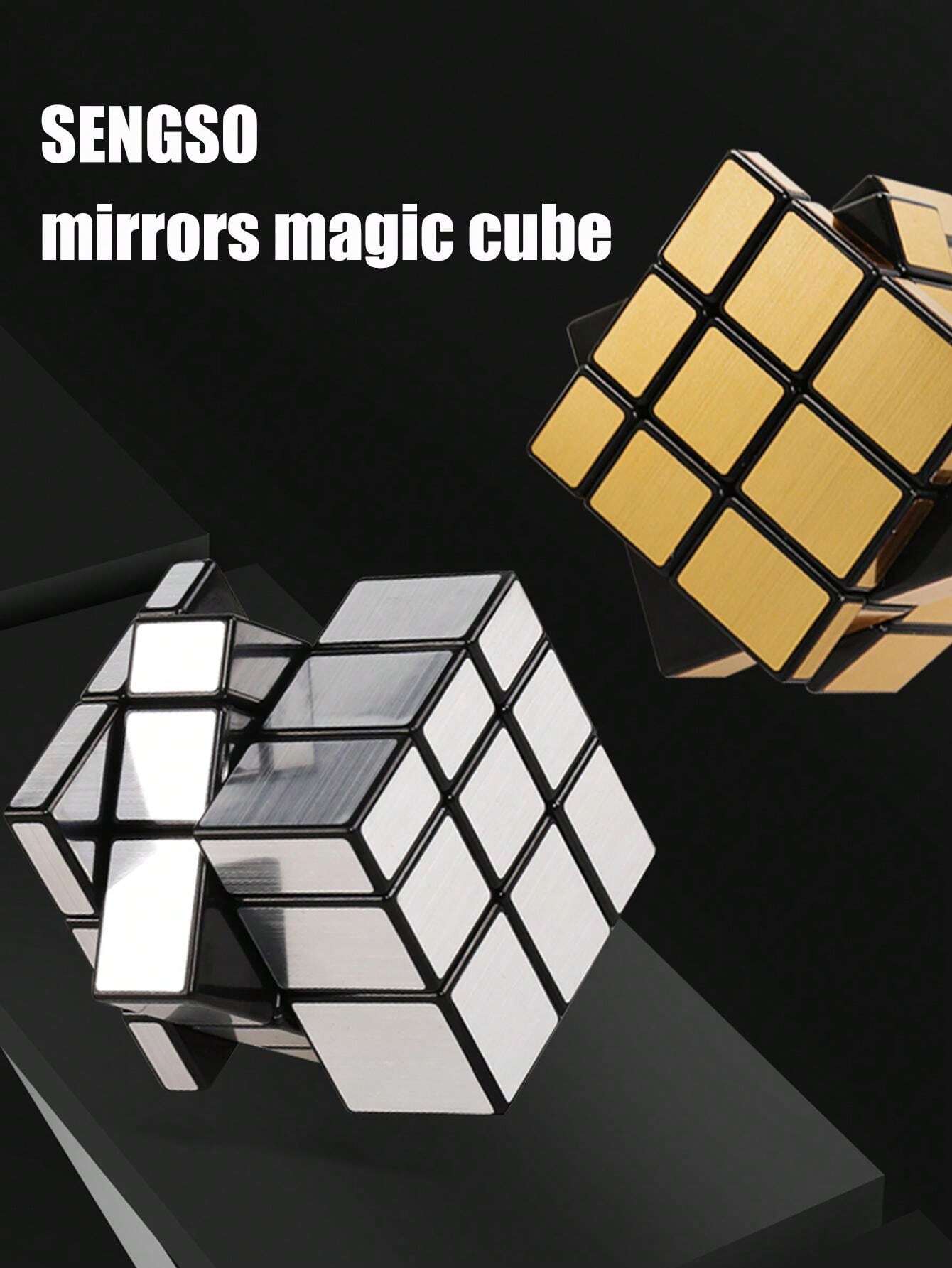 Cubo Mágico Profesional 3x3x3 – Speedcube De 5.7 Cm Con Fondo Negro, Ideal Para Principiantes Y Speedcubers, Regalo Inteligente