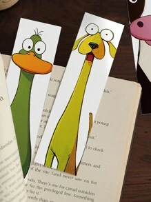 30 piezas/paquete Pegatinas de animales de dibujos animados divertidos, tarjetas de papel multifuncionales, aptas para scrapbooking, diarios, regalos para lectores y amantes de los pasatiempos