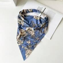 1 chiếc khăn trùm đầu hình tam giác siêu dài, phụ kiện tóc quấn đầu đa năng cho thể thao, yoga, chạy bộ - Nhiều màu - Xem 10