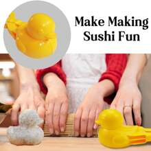 1/2pcs Duck Rice Molds, Sushi Molds, 3d Animal Rice Tool, Duck Rice Mold Maker For Rice Balls, Sushi, Croquetas - Multicolor - View 5