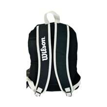 Mochila Wilson Escolar Casual Esporte Costas Notebook Preto e Branco