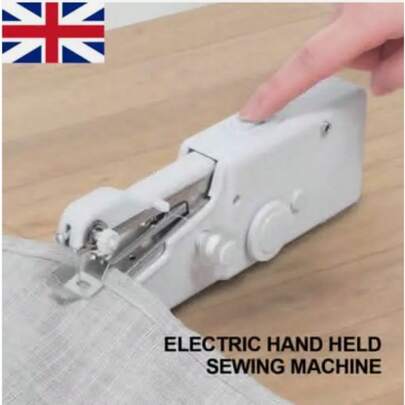 Mini Portable Handheld Cordless Sewing Machines Hand Held Stitch Home Clothes