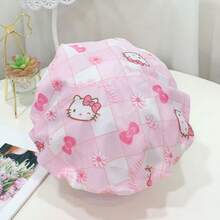 1 件 Sanrioed Hello Kittyed  Melody 双层防水浴帽 - 柔软、温和、保护女性护发配件 - 易于清洁和存放 - 彩色 - 查看 11