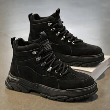 Men's Shoes Autumn Winter 2024 New Non-Slip Wear-Resistant Workwear Shoes Fashionable Casual Versatile Shoes Men's Sneakers