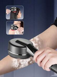 3pcs/Set New High-Quality 4-Gear With Filter Shower Head, 1.5m Stainless Steel Hose, ABS No-Drill Wall Mount Bracket