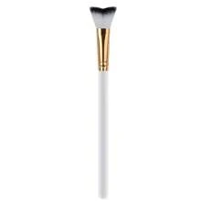 1/5 Stücke Wimpernshampoo gebogene Bürsten für die Reinigung von Wimpernverlängerungen, weiche Make-up-Entfernungs-Badbürsten-Tools in Weiß, Pink und Schwarz