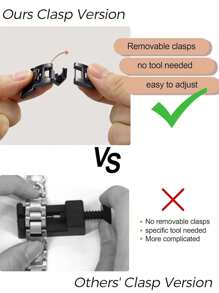 1pc Compatible With Apple Watch Band, Black Metal Double Chain Adjustable Watch Strap Bracelet Fits Ultra 3 2 1 SE S9 S8 S7 S6 S5 S4 S3 S2 S1 Series, Fashionable Hollow Design Unisex Smartwatch Strap Gift, Not Include Watch, 38mm/40mm/41mm/42mm/44mm/45mm/46mm/49mm