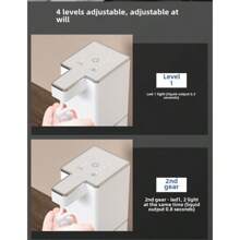 Nuevo dispensador de jabón líquido automático, negro - Adecuado para cocina, baño, hotel y lugar público, capacidad de 380ml, montaje en pared y encimera, sensor de movimiento, decoración del hogar y del baño, decoración de otoño, regreso a la escuela - P7 negro-goteo - Ver 7