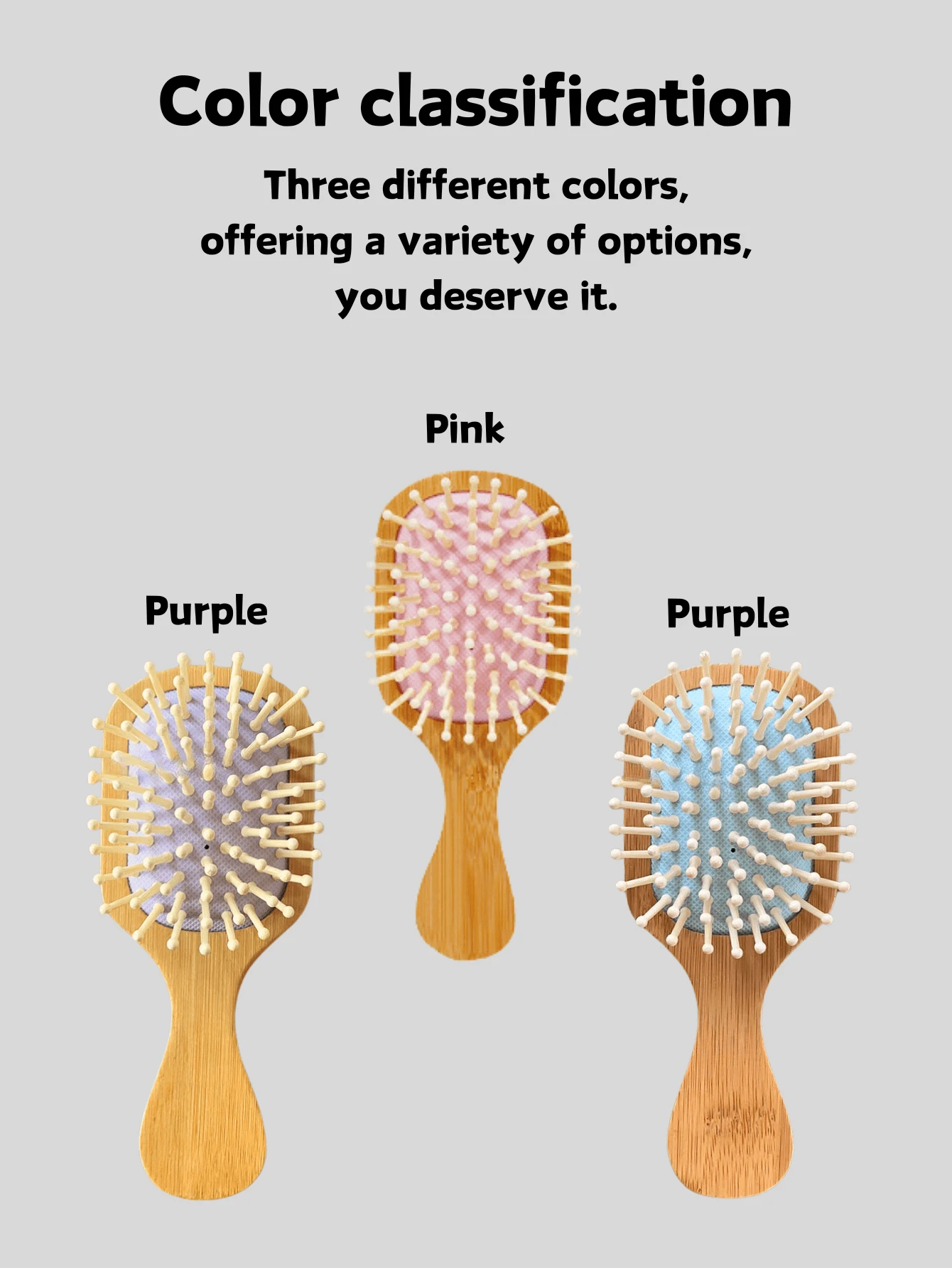 Custom Carved Personalized Baby Brush Baby Gift Set Made Of Natural