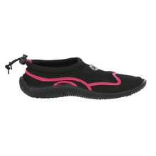 Trespass Adults Unisex Paddle Aqua Swimming Shoe (Black/Raspberry) - Black - View 3